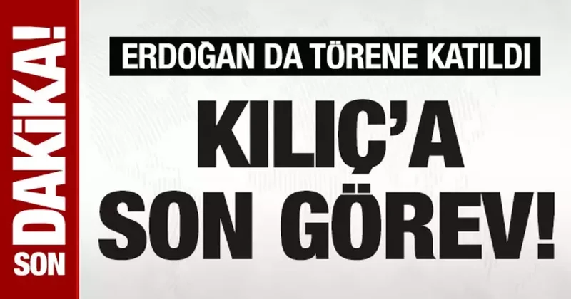 Cumhurbaşkanı Başdanışmanı Kılıç a veda: Erdoğan da törende