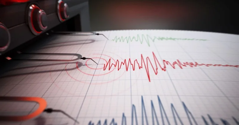 Akdeniz de 4.1 lik deprem