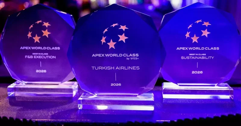 THY den tarihi başarı! 5 inci kez APEX World Class ödülünün sahibi oldu