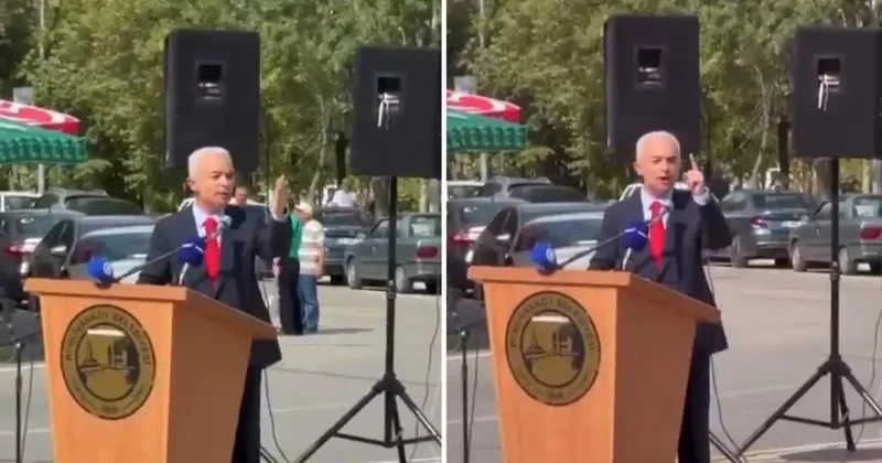 Kırklareli Valisi nin Cumhurbaşkanı Erdoğan la ilgili sözleri programa damga vurdu