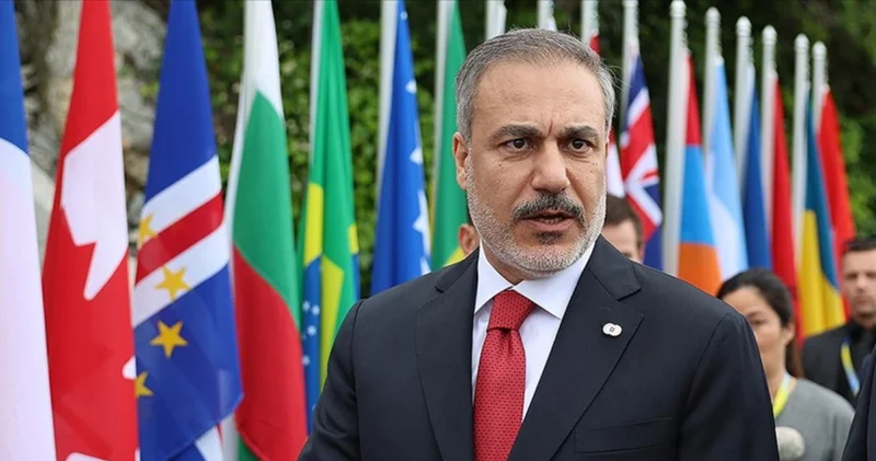 Barış zirvesi öncesi dikkat çeken görüşme: Hakan Fidan Ukraynalı mevkidaşını ağırladı
