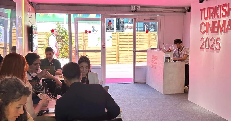 78. Cannes Film Festivali nde Türkiye standı ilgi görüyor