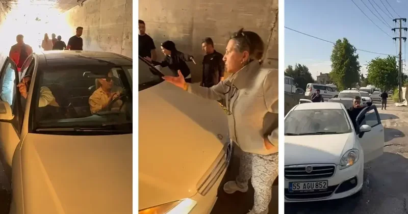 Yalova da Trafik Kilidi: Kadın Sürücü ve Minibüs Çatıştı