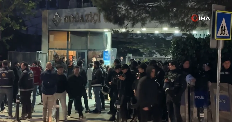 Boğaziçi Üniversitesi nde göstericiler polise saldırdı: 13 polis yaralandı, 97 gözaltı