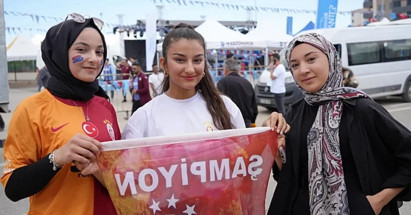 Gaziantep Stadyumu nda kupa coşkusu başladı!