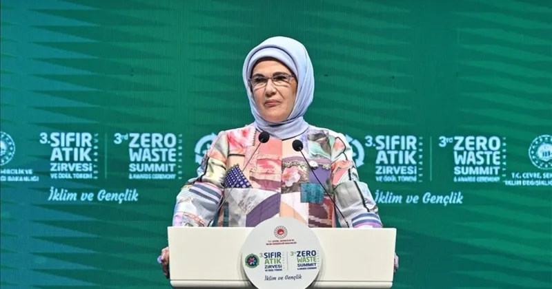 Emine Erdoğan dan Sıfır Atık Enstitüsü paylaşımı: Herkesi yürekten tebrik ediyorum