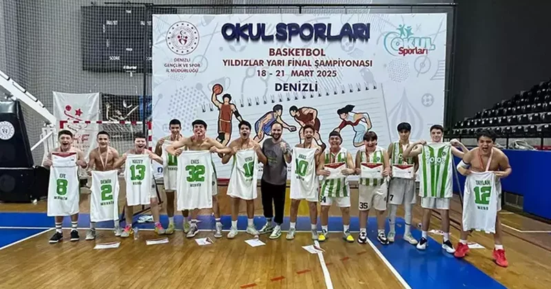 Okul Sporları müsabakasına iki takımı da son 8 e kaldı! Spor Haberleri