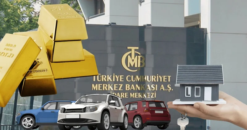TCBM analizi: Altın yüzde 77 yükseldi, konut ve otomobile talep arttı