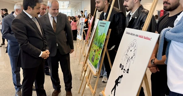 Yeşilay Kırşehir de bağımlılıkla mücadele sergisi açtı Kırşehir Haberleri