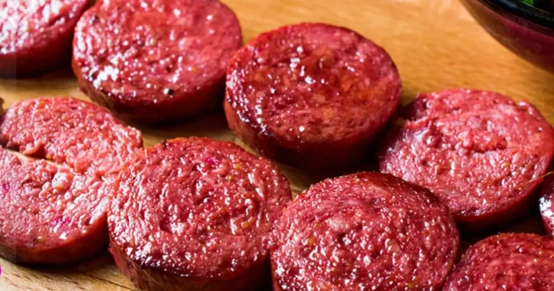 7 marka vatandaşa neler yedirmiş neler! Zincir marketlerde satılan sucuk ifşa oldu