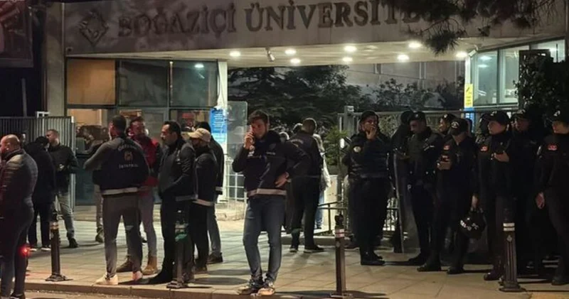 Boğaziçi gösterilerine 4 tutuklama