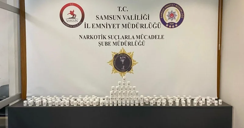 Samsun da dev operasyon: 14 bin 408 adet hap ele geçirildi