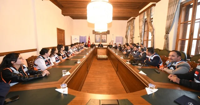 Kastamonu da AFAD gönüllülerine kimlik kartları verildi Kastamonu Haberleri
