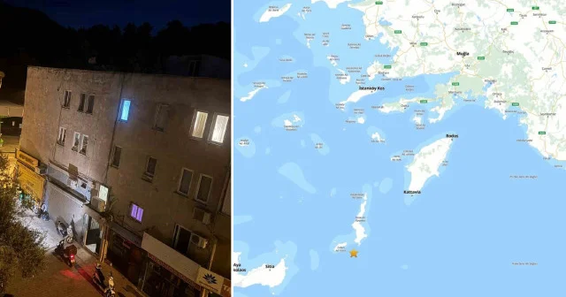 Muğla açıklarında 6 büyüklüğünde depreme ilişkin Vali den açıklama geldi Muğla Haberleri