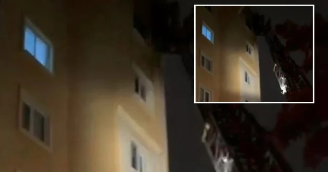 Malatya da apartman yangını: Hamile kadın ve eşi hastaneye kaldırıldı Malatya Haberleri