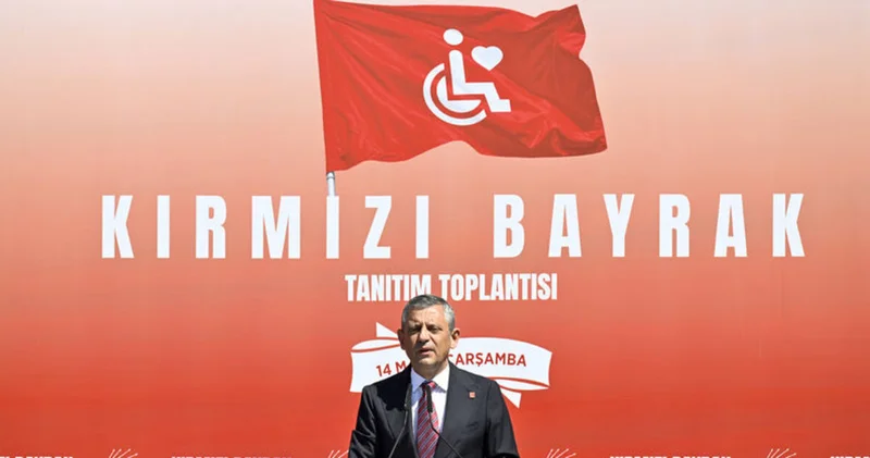 CHP den engelliler için Kırmızı Bayrak projesi