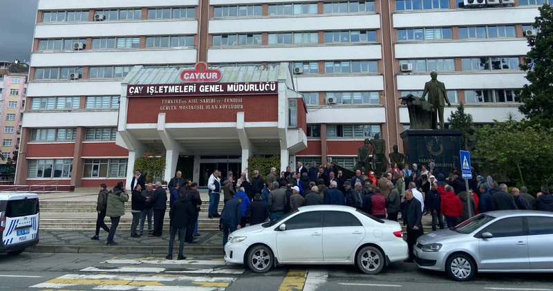 Erdoğan ın memleketinde yurttaşlardan çay protestosu