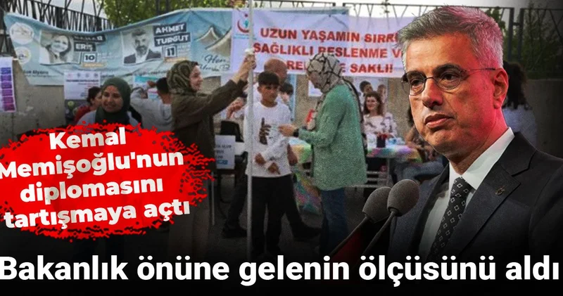 Bakanlık önüne gelenin ölçüsünü aldı: Kemal Memişoğlu nun diplomasını tartışmaya açtı