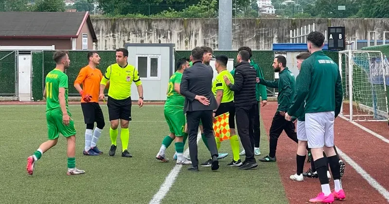 Maçı değil kavgayı izlediler