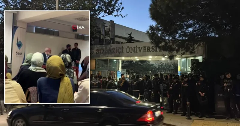 Nureddin Yıldız a yapılan yumurtalı saldırı sonrası Boğaziçi Üniversitesi karıştı: Çok sayıda gözaltı var