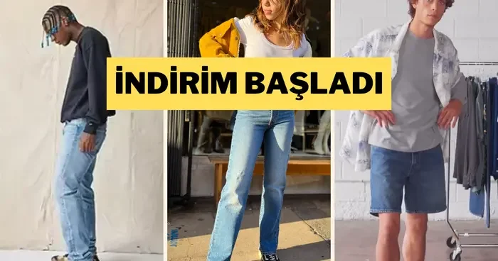 Gardırobunuzu yenilemenin tam zamanı! Levi s ta %50 ye varan indirimler sizi bekliyor