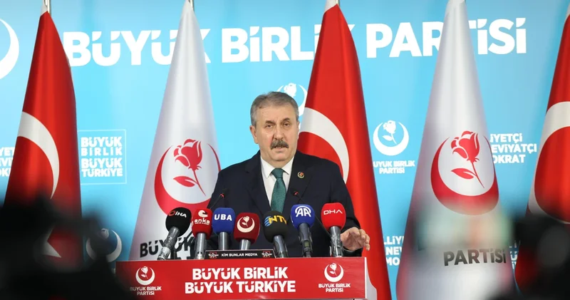 BBP lideri Destici: PKK ile mücadele zaferle sonuçlanmıştır