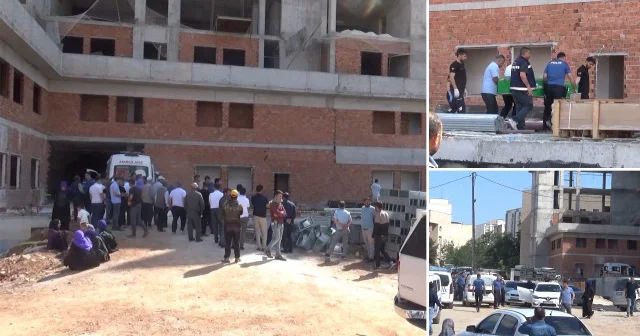 Şanlıurfa da feci olay: 7 nci kattan düşen inşaat işçisi öldü Şanlıurfa Haberleri