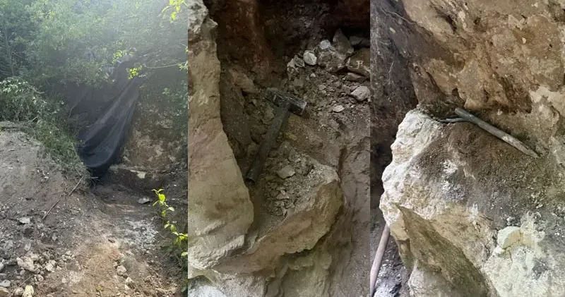 Çatalca da kaçak kazı yapanlara operasyon: 4 gözaltı