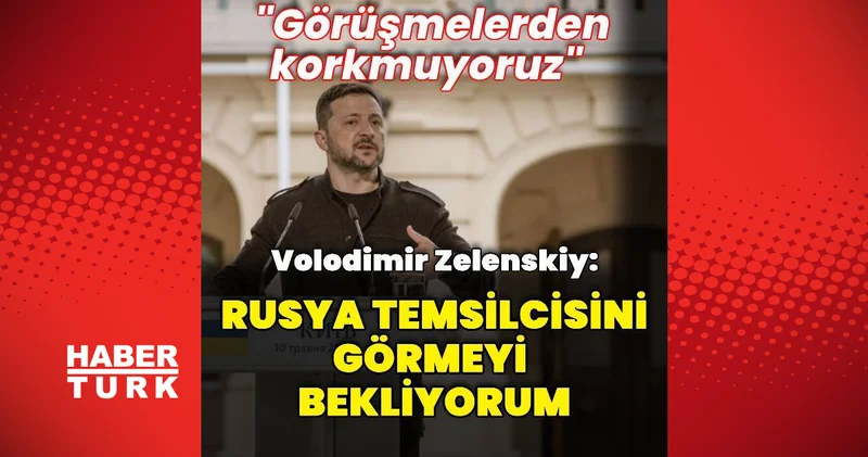 Volodimir Zelenskiy: Rusya yı kimin temsil edeceğini görmeyi bekliyorum Dış Haberler