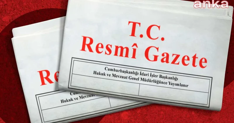 Vergi başmüfettişliklerine atamalar Resmi Gazete de