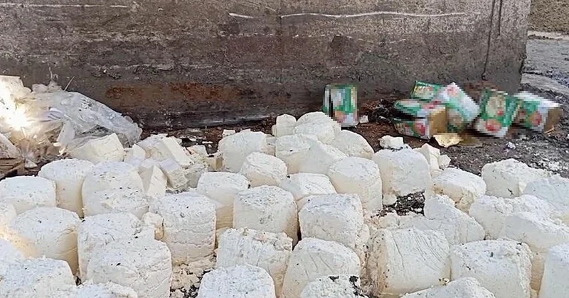 İzmir de tonlarca bozuk süt ürünü ele geçirildi Sözcü Gazetesi