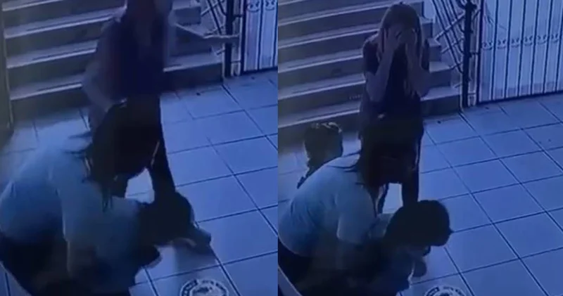 Heimlich manevrası küçük kızı hayata döndürdü