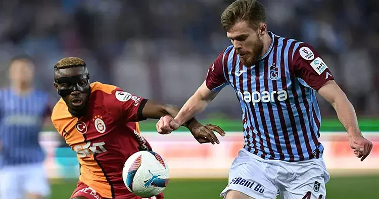 Trabzonspor Galatasaray maçında şoke eden sakatlık! Maça devam edemedi