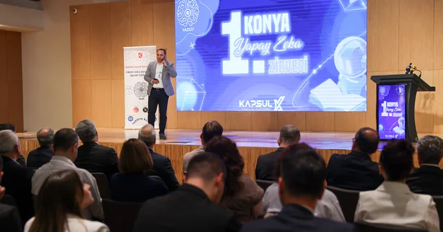 Konya 1. Yapay Zeka Zirvesi düzenlendi Konya Haberleri