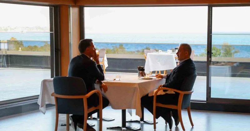 Bakan Fidan, NATO Genel Sekreteri Rutte ile çalışma yemeğinde bir araya geldi