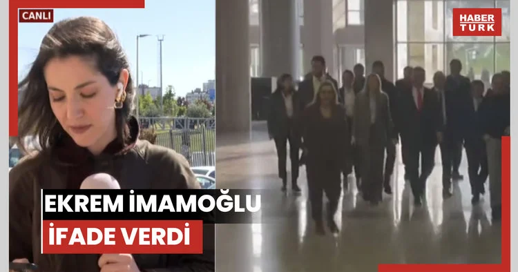 Ekrem İmamoğlu ifade verdi