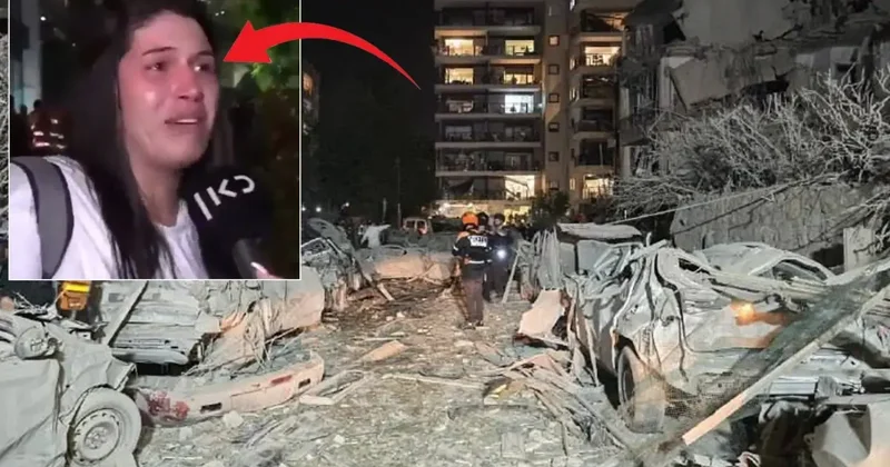 İran ın saldırısı sonrası kaydedildi! Herkes İsrailli kadının videosunu paylaşıyor