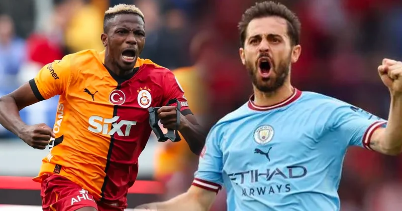 Galatasaray dan Victor Osimhen ve Bernardo Silva açıklaması