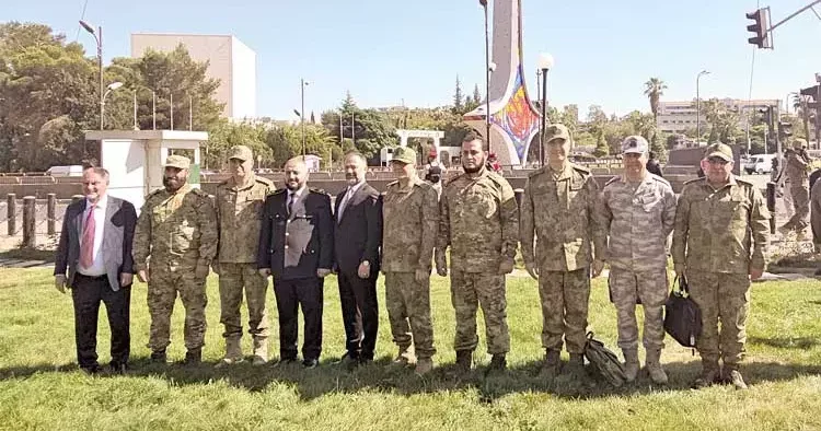 Orgeneral Gürak’tan Şam’a ziyaret