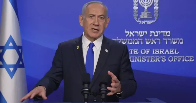 İsrail in hedefi belli oldu! Netanyahu, İranlıları rejime karşı ayaklanmaya çağırdı