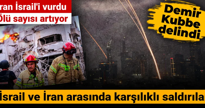 İsrail ve İran arasında karşılıklı saldırılar! İki başkentte de patlama sesleri
