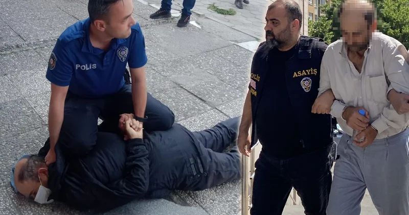 Banka şubesine tüfekli dehşet: Kredi istedi!