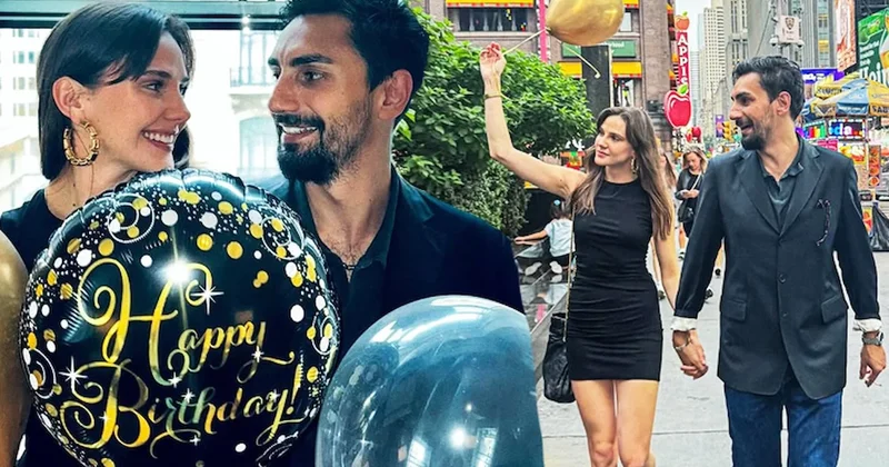 Alina Boz yeni yaşını eşi Umut Evirgen ile New York ta kutladı Sözcü Gazetesi