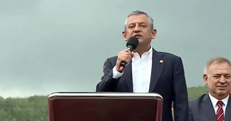 CHP 14 yıl aranın ardından Bayburt ta: Özgür Özel konuşuyor Sözcü Gazetesi