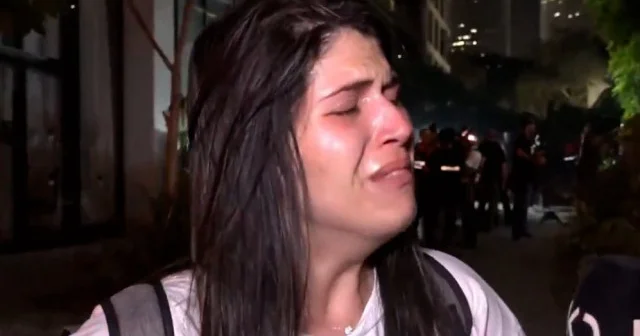 Evini kaybeden İsrailli kadın ağlayarak anlattı VİDEO İZLE