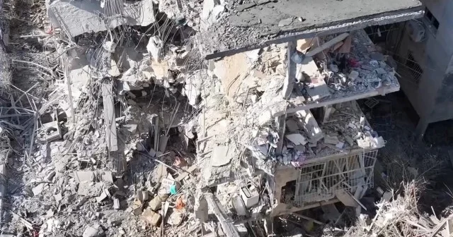 Gazze değil Tel Aviv: İran ın saldırısıyla İsrail deki hasar görüntülendi VİDEO İZLE