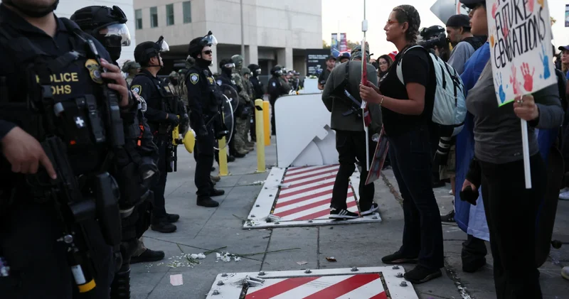 Los Angeles’taki protestolar Atlético Madrid PSG maçını tehlikeye düşürdü