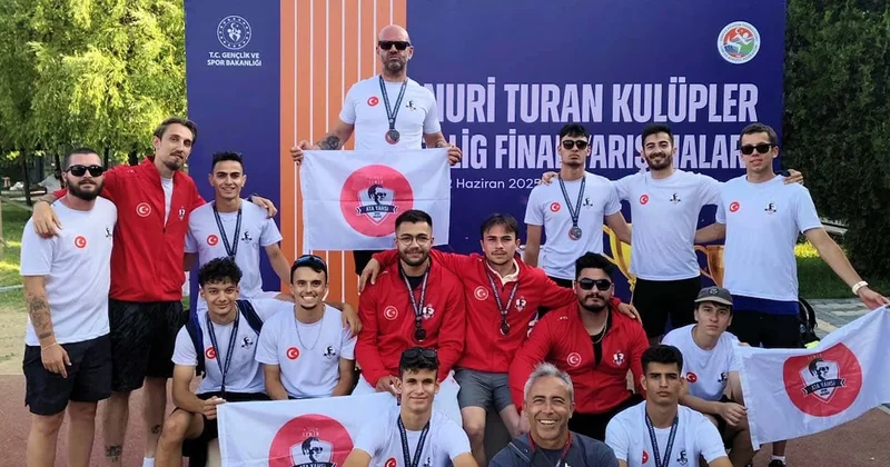 Ölen milli sporcu oğlunun adına kurduğu kulüp ile Türkiye 3. oldu Sözcü Gazetesi
