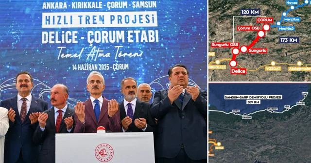 Kuzey Anadolu ya hızlı tren geliyor Türkiye Ekonomisi Haberleri