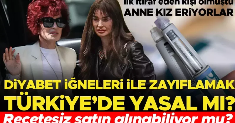 Diyabet iğneleri ile zayıflamak Türkiye’de yasal mı? Reçetesiz satın alınabiliyor mu? ‘Pankreas iltihabı, böbrek fonksiyonlarında bozulma, tiroid kanseri...